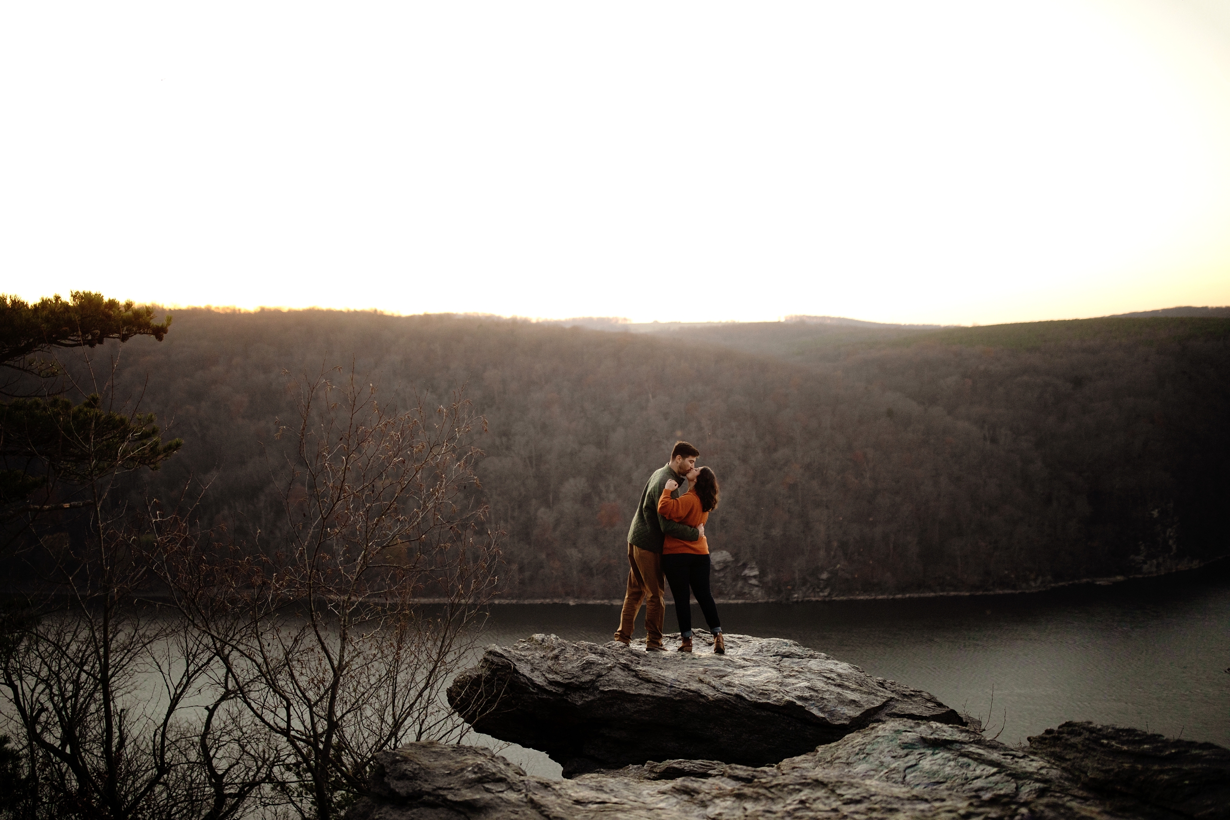 The Pinnacle Overlook Lancaster PA Fall Engagement Photo Session
