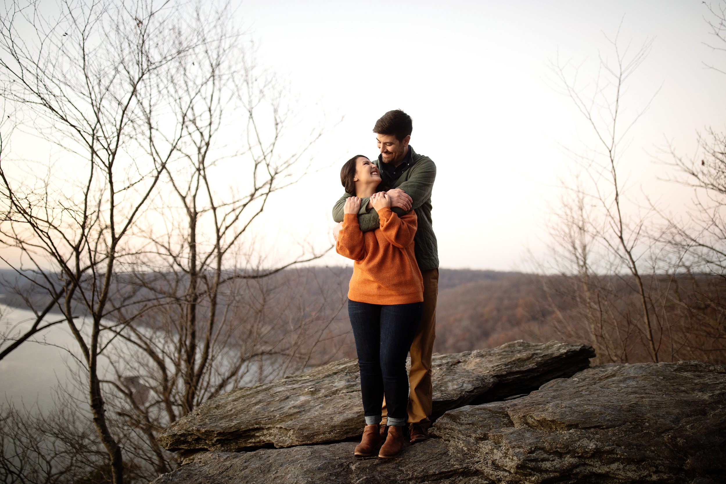 The Pinnacle Overlook Lancaster PA Fall Engagement Photo Session