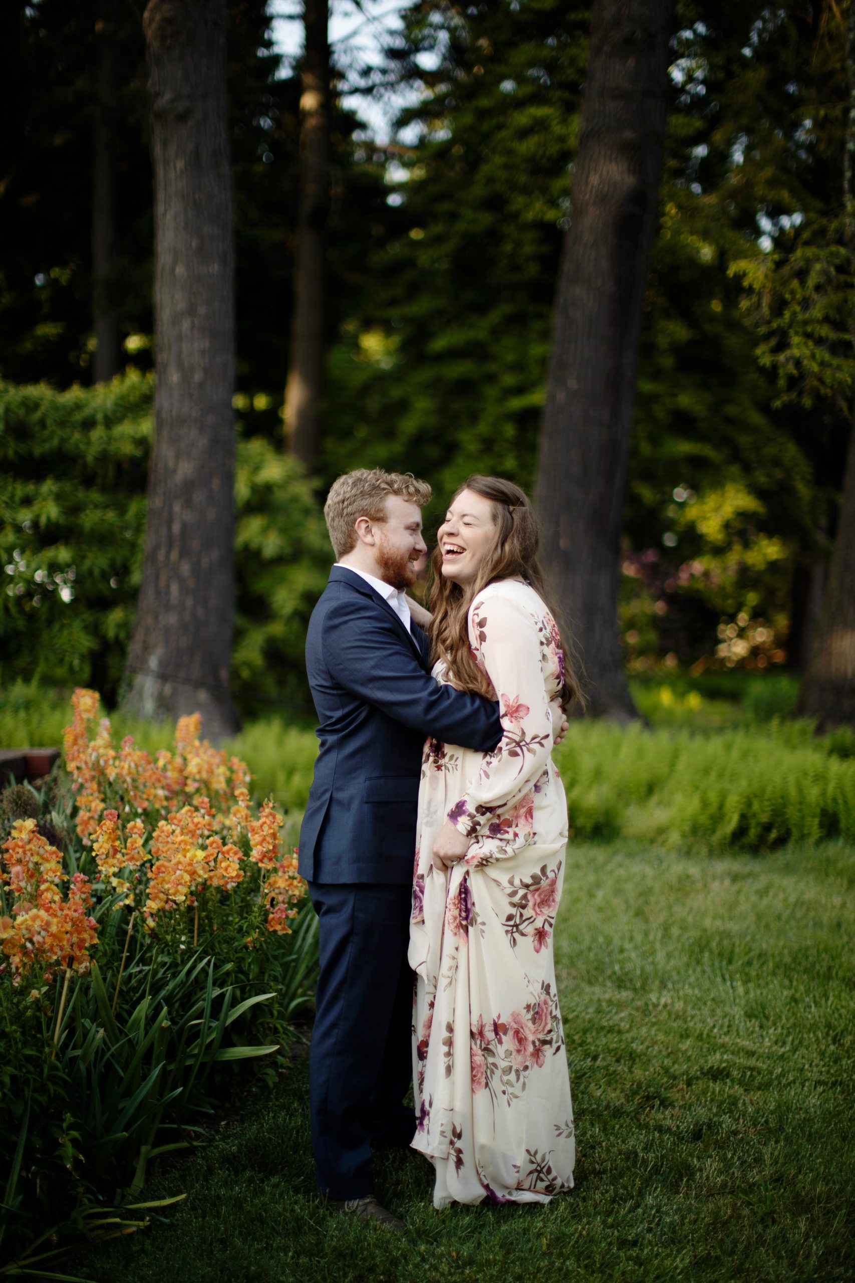 Longwood Gardens Spring Engagement Photos captured by Philadelphia Wedding Photographer Janae Rose Photography