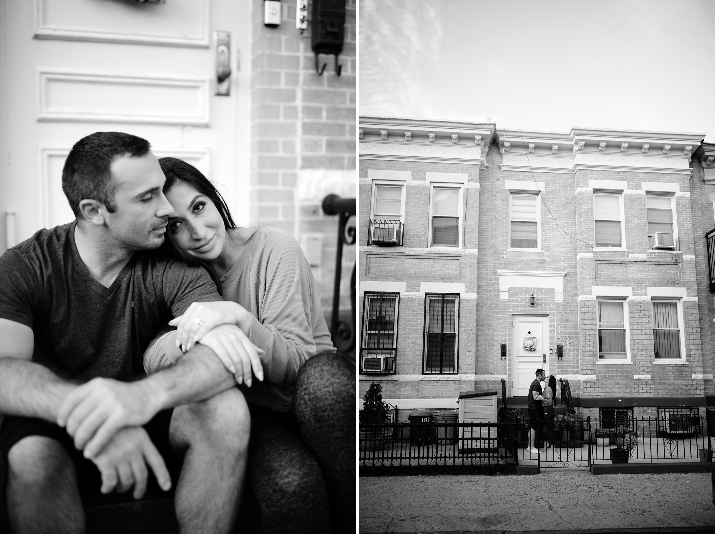 New York City Lifestyle Engagement Photos, Couple orders Chinese Food and Dance in their apartment, Brooklyn NY Engagement and Wedding Photographer