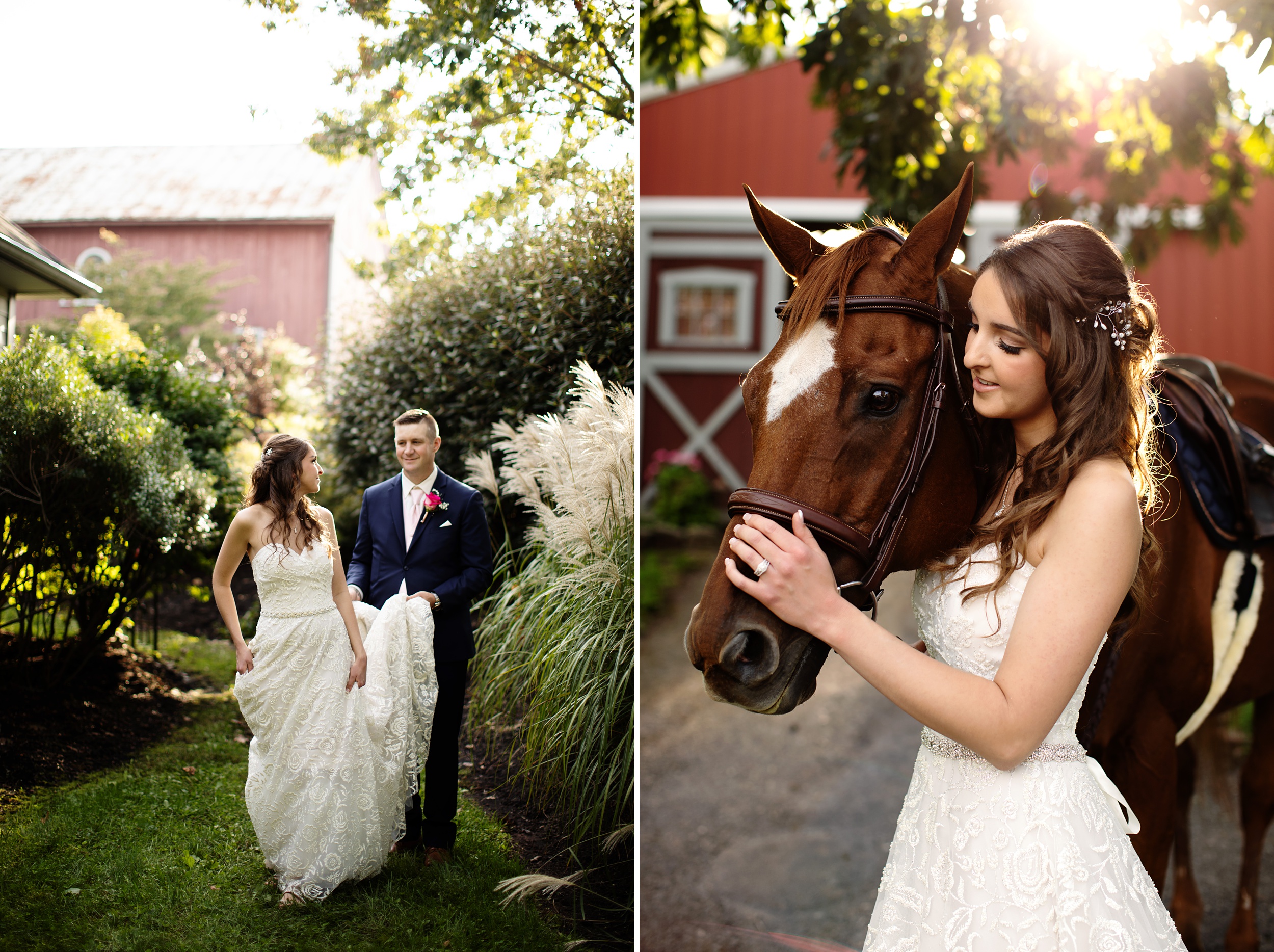Schaefferstown, Pa Horse Farm Wedding, Lancaster and Philadelphia Pa Wedding Photographer