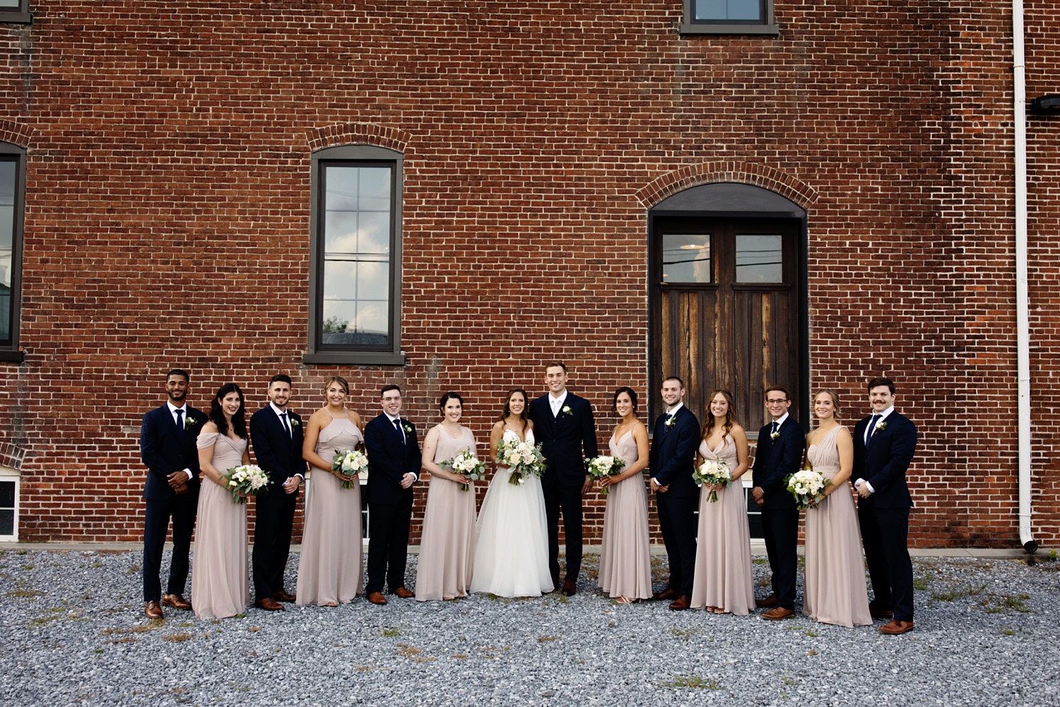 The Booking House Wedding, Lancaster PA Wedding Photographer. Romantic and Organic Wedding at Industrial Wedding Venue on the East Coast
