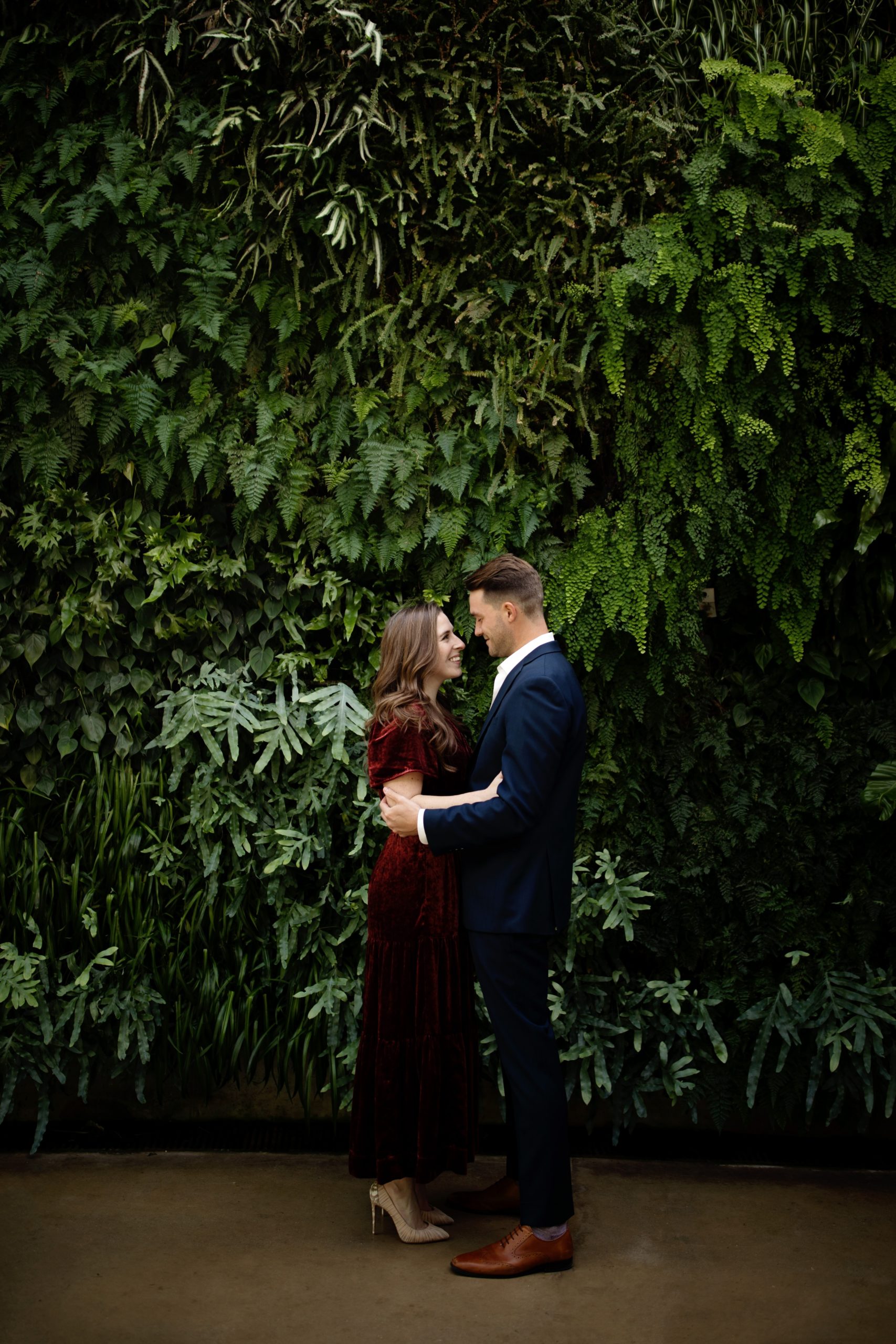 Longwood Gardens Engagement Photos, captured by Philadelphia Wedding and Engagement Photographer Janae Rose Photography