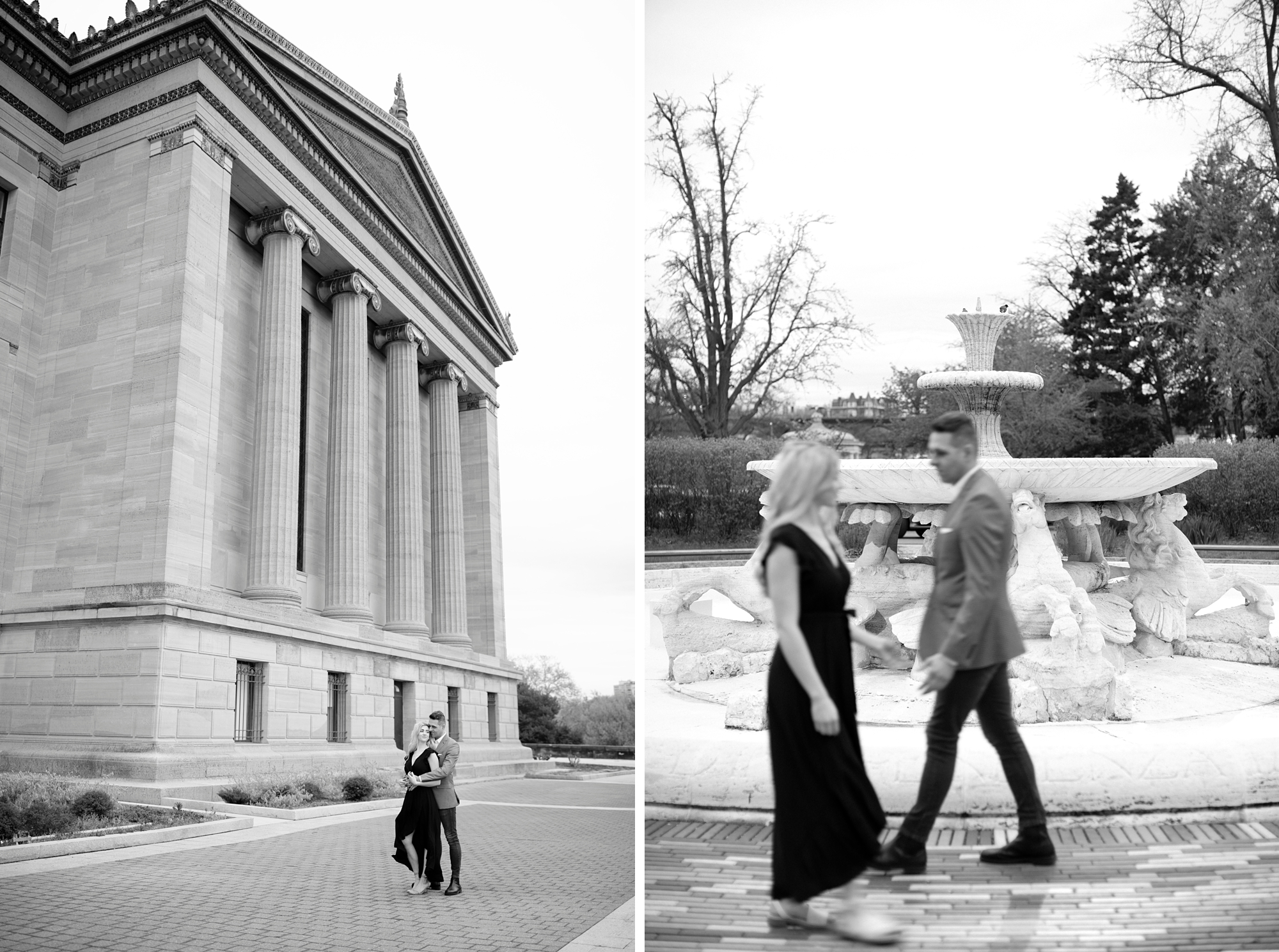 Philadelphia Art Museum Engagement Photos-Philadelphia Engagement and Wedding Photographer