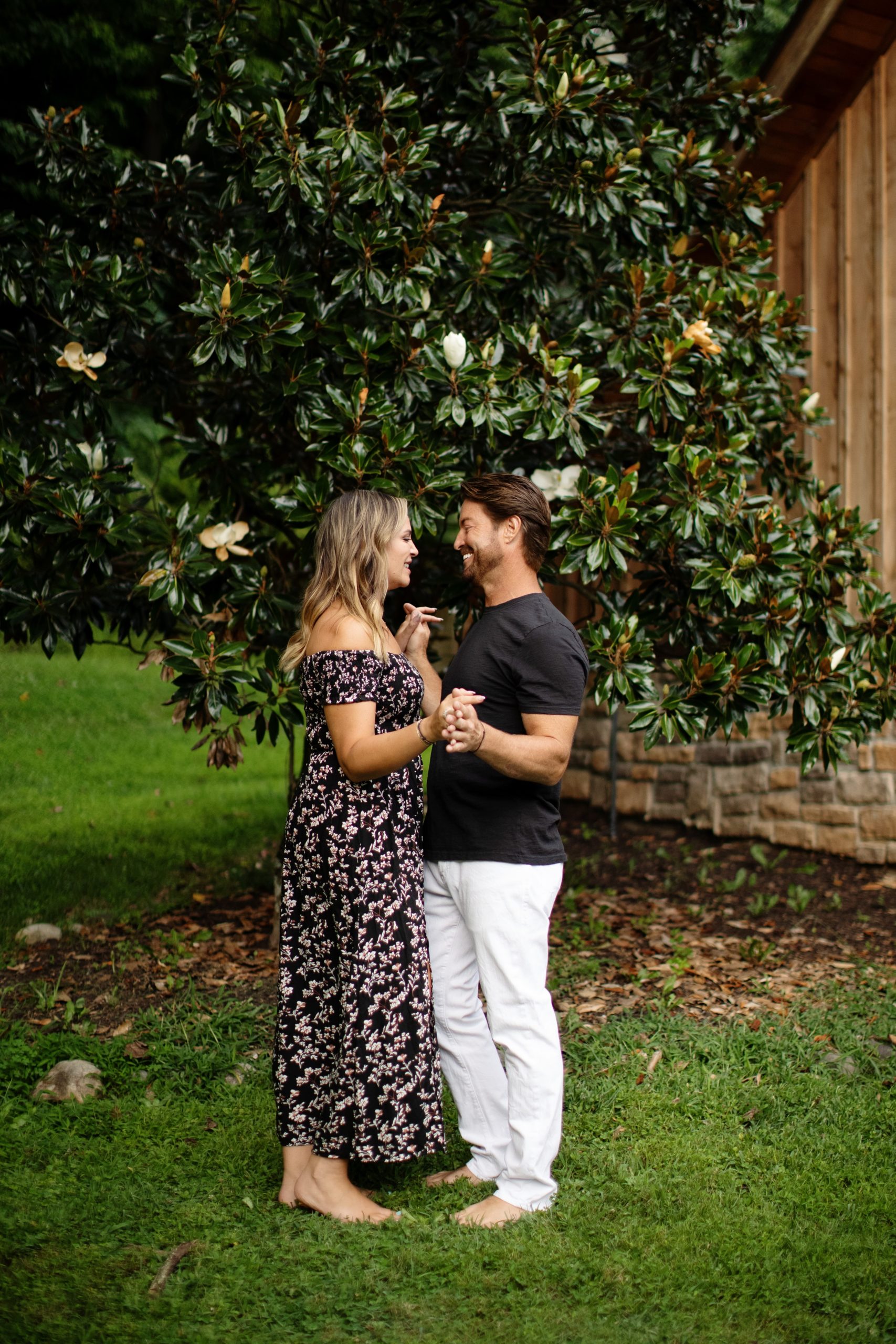 In Home Summer Engagement Photos at Couple's Home in Maryland, PA and NY Luxury Lifestyle Engagement Photos