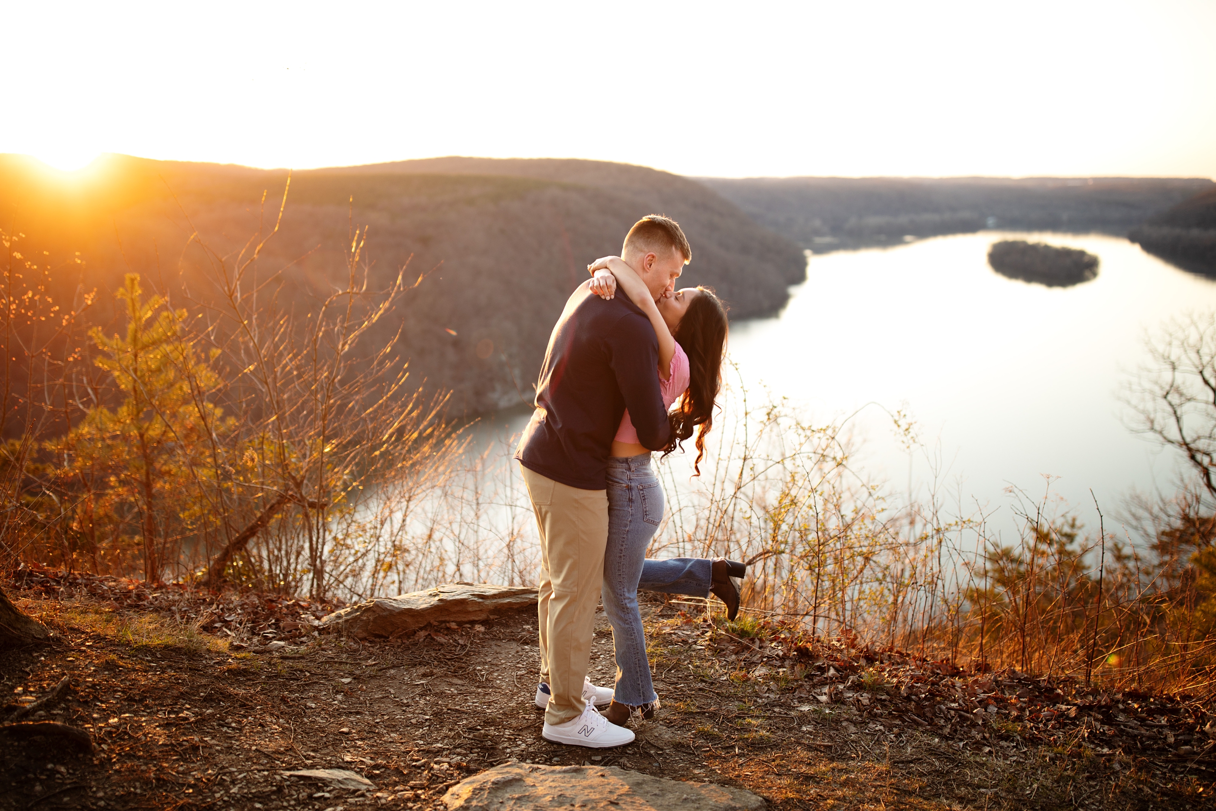 The Pinnacle Overlook, Lancaster, Pa Engagement Photos-Lancaster Wedding Photographer