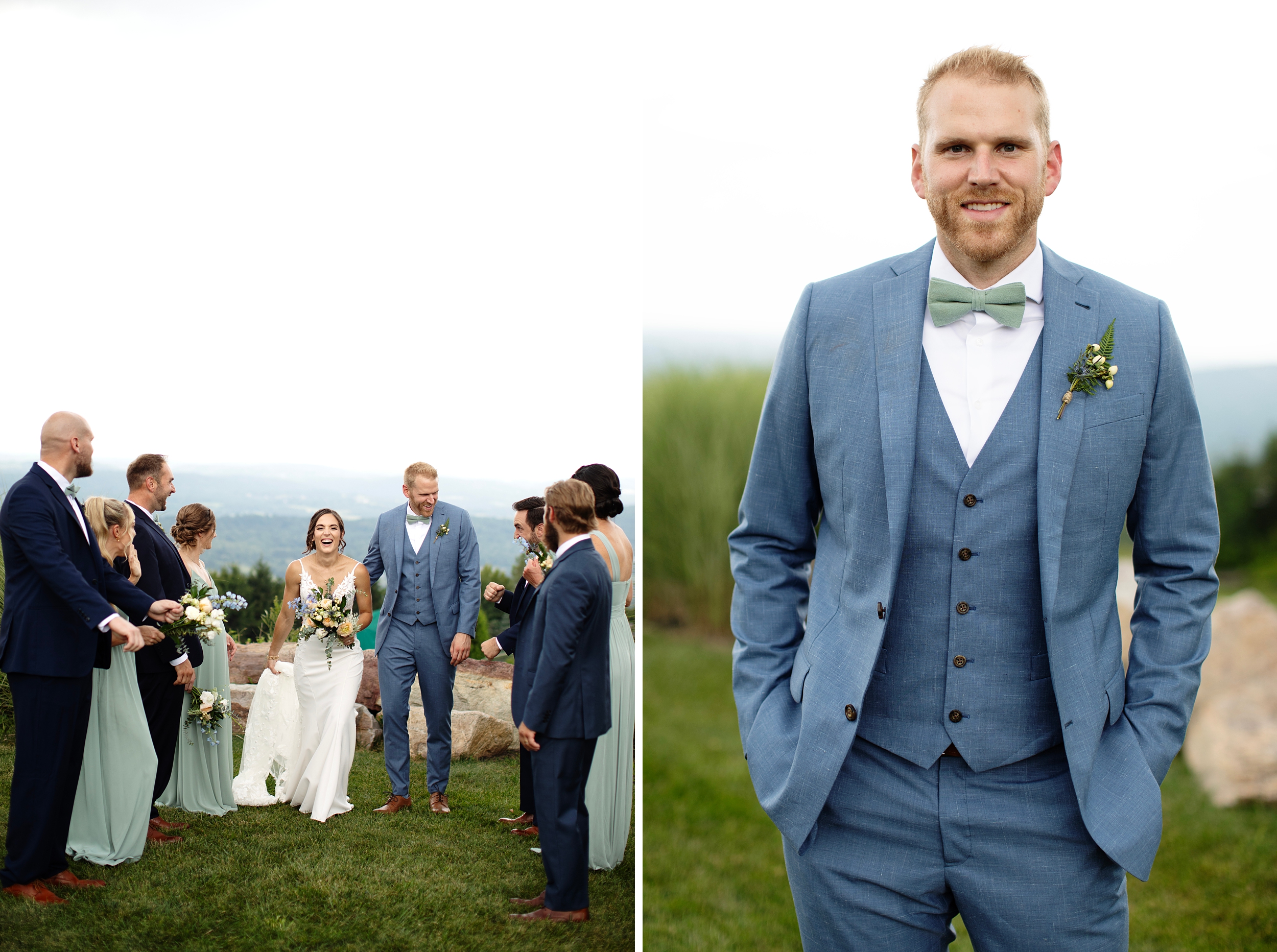 Blue Mountain Ski Resort Wedding, Pocono Wedding Photographer