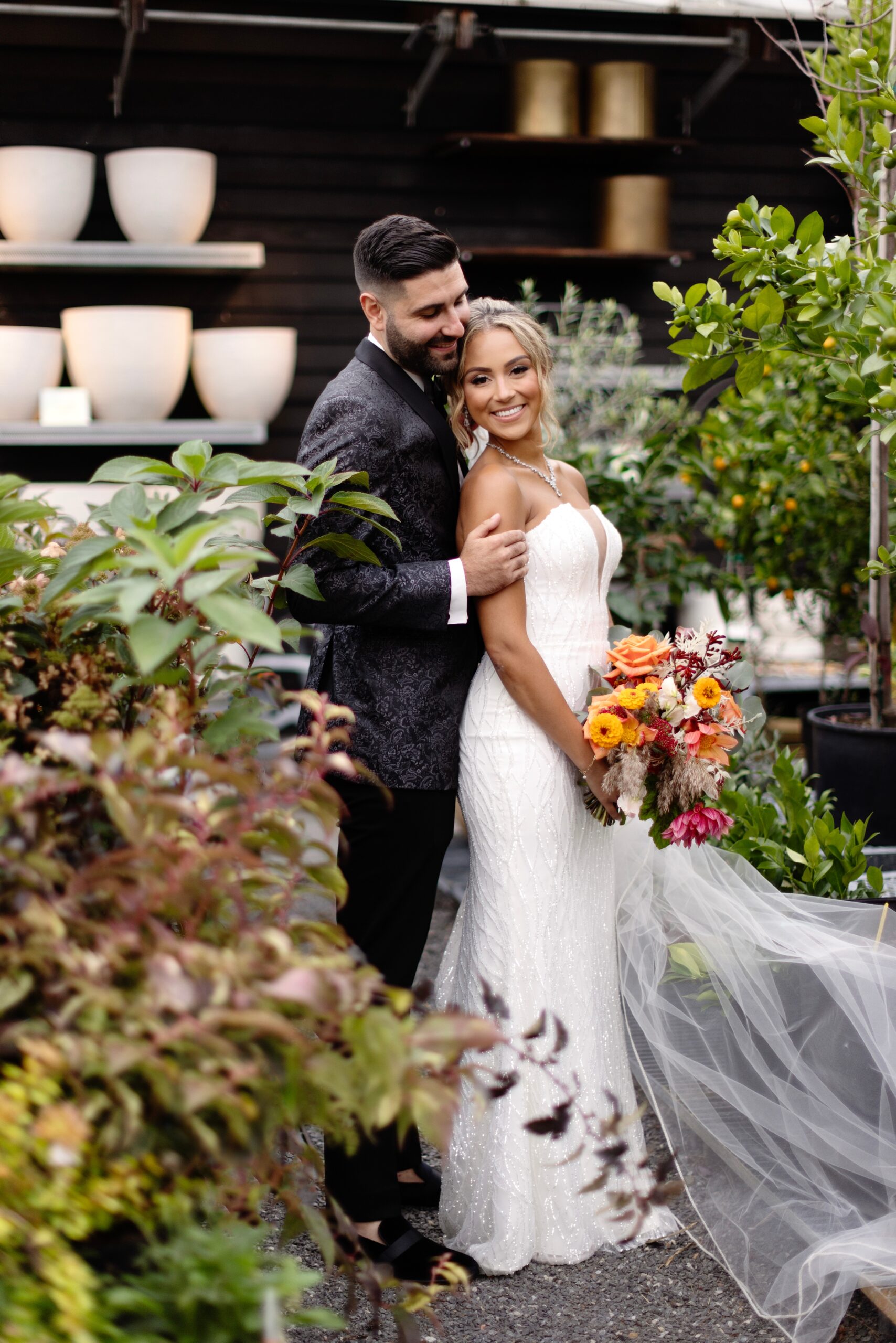 Terrain Gardens at Devon Yards Wedding-Philadelphia Wedding Photographer
