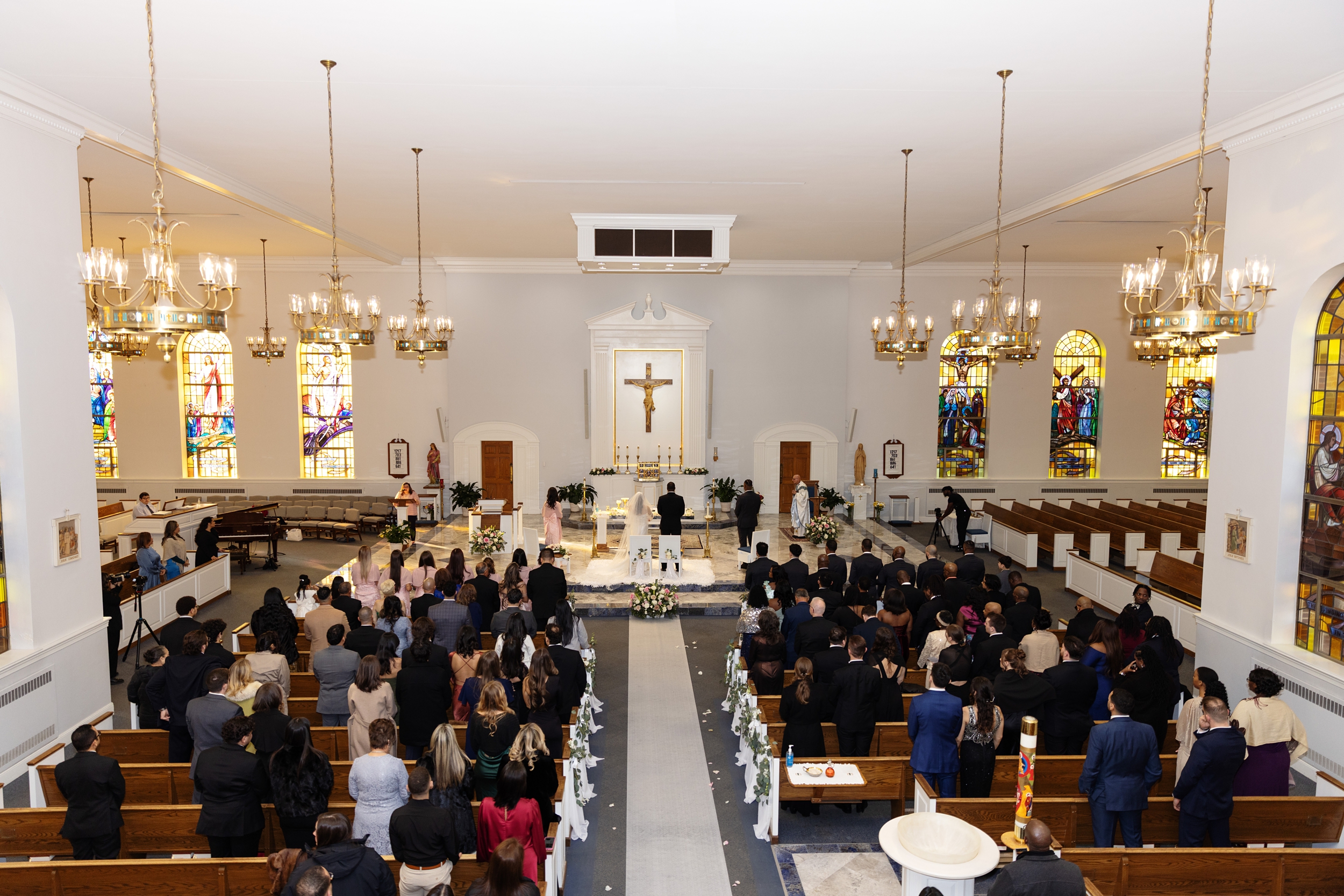 Crystal Plaza New Jersey Wedding, Early Spring Romantic and Chic Multicultural Wedding, Captured by Janae Rose Photography
