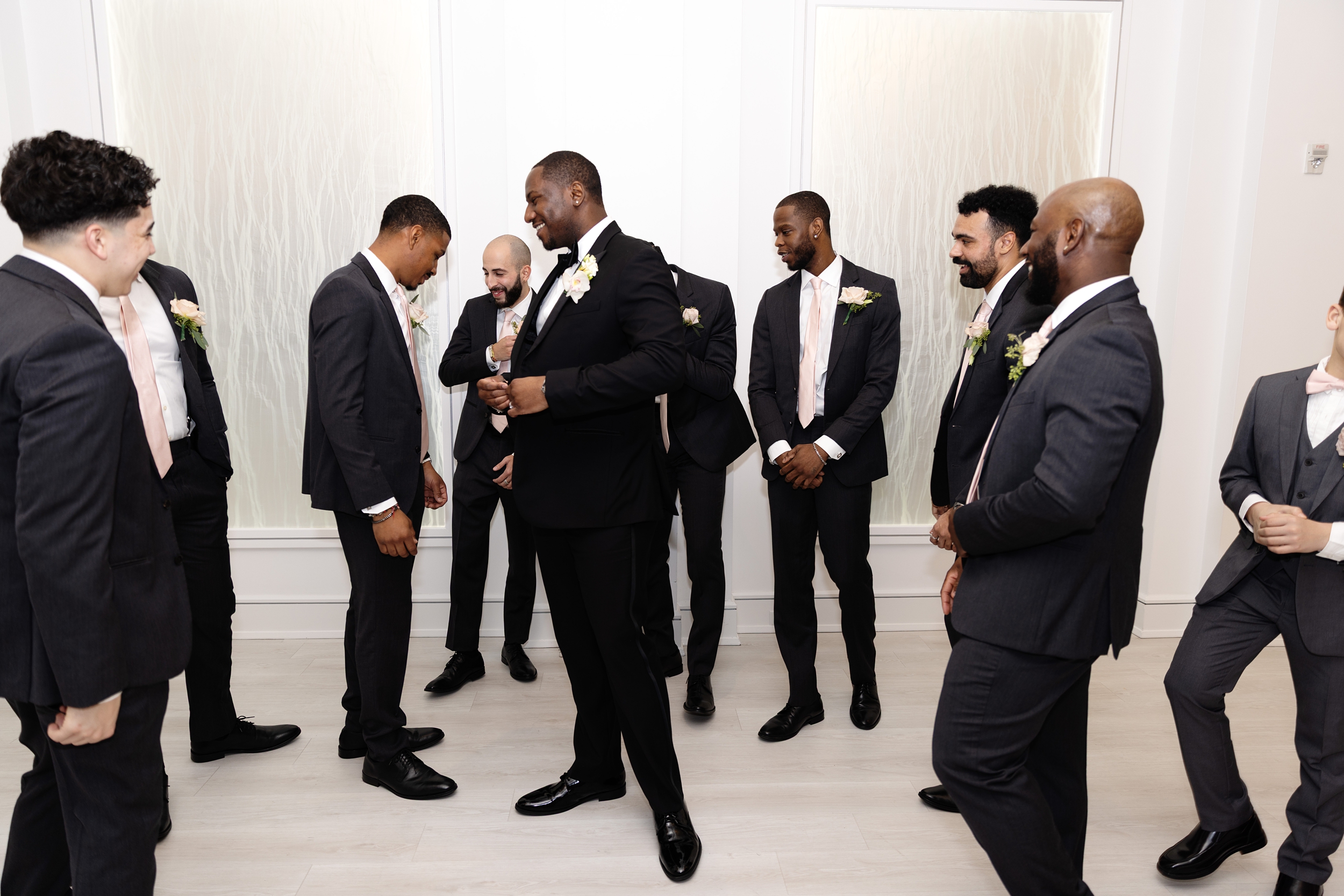 Crystal Plaza New Jersey Wedding, Early Spring Romantic and Chic Multicultural Wedding, Captured by Janae Rose Photography