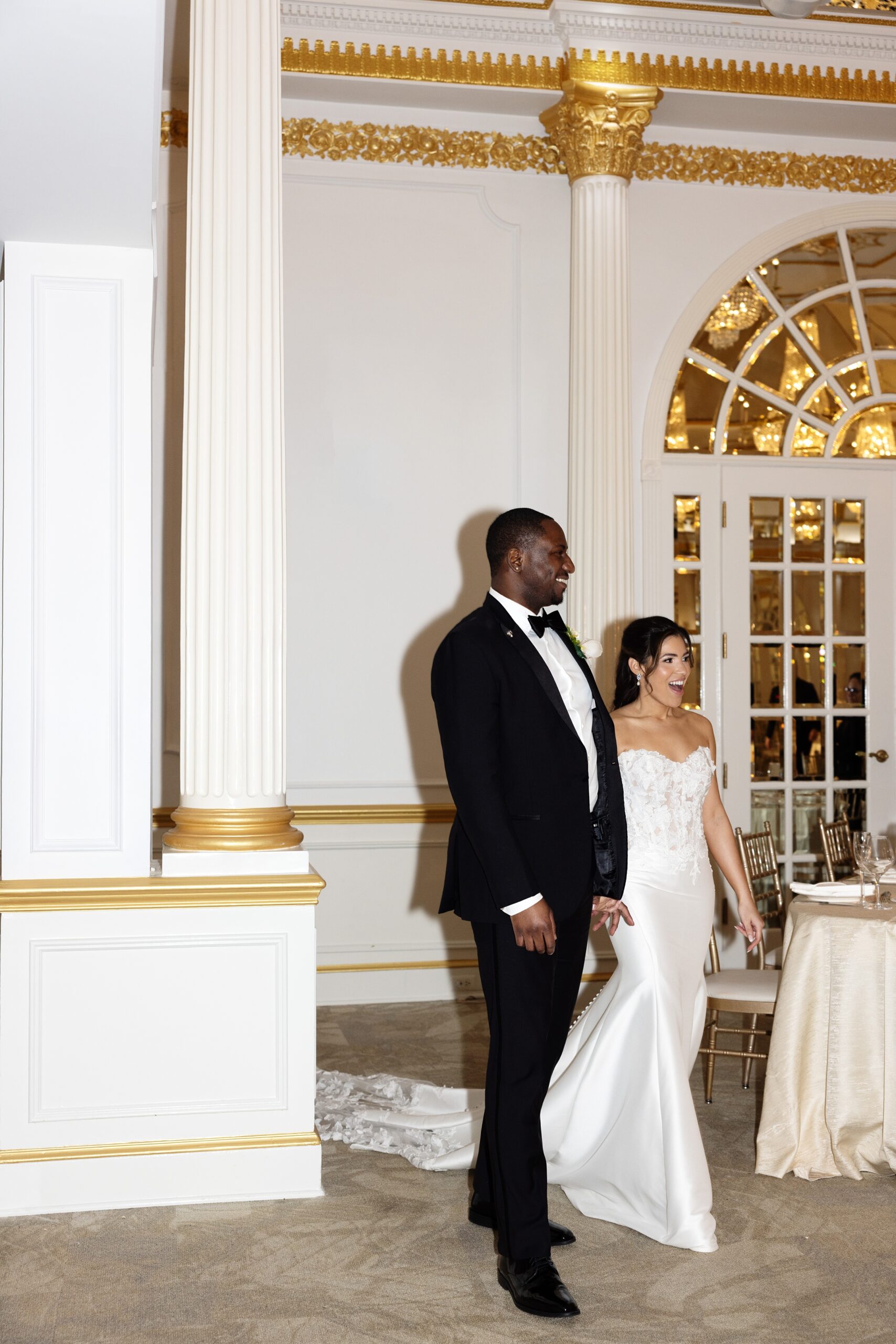 Crystal Plaza New Jersey Wedding, Early Spring Romantic and Chic Multicultural Wedding, Captured by Janae Rose Photography