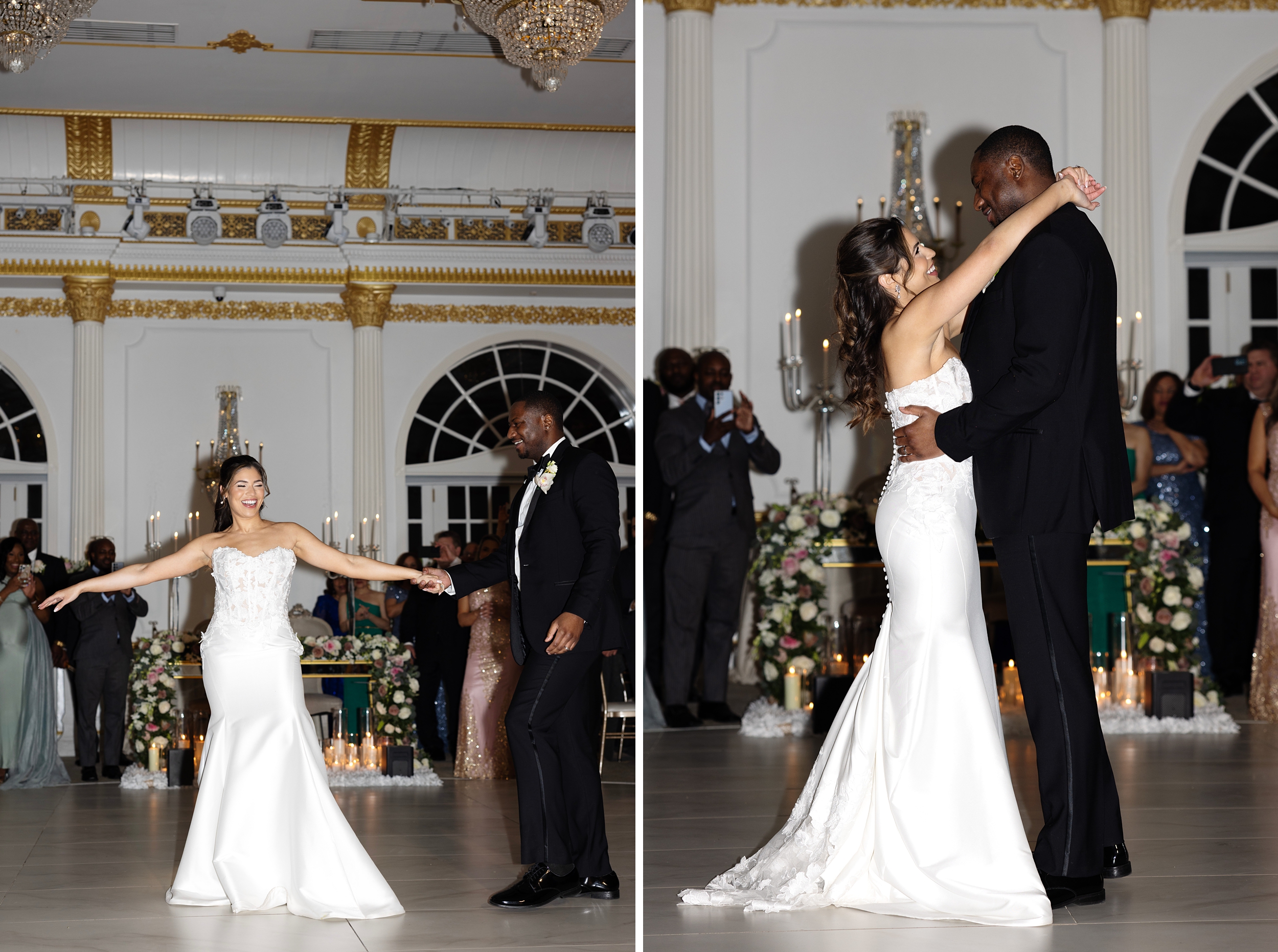 Crystal Plaza New Jersey Wedding, Early Spring Romantic and Chic Multicultural Wedding, Captured by Janae Rose Photography